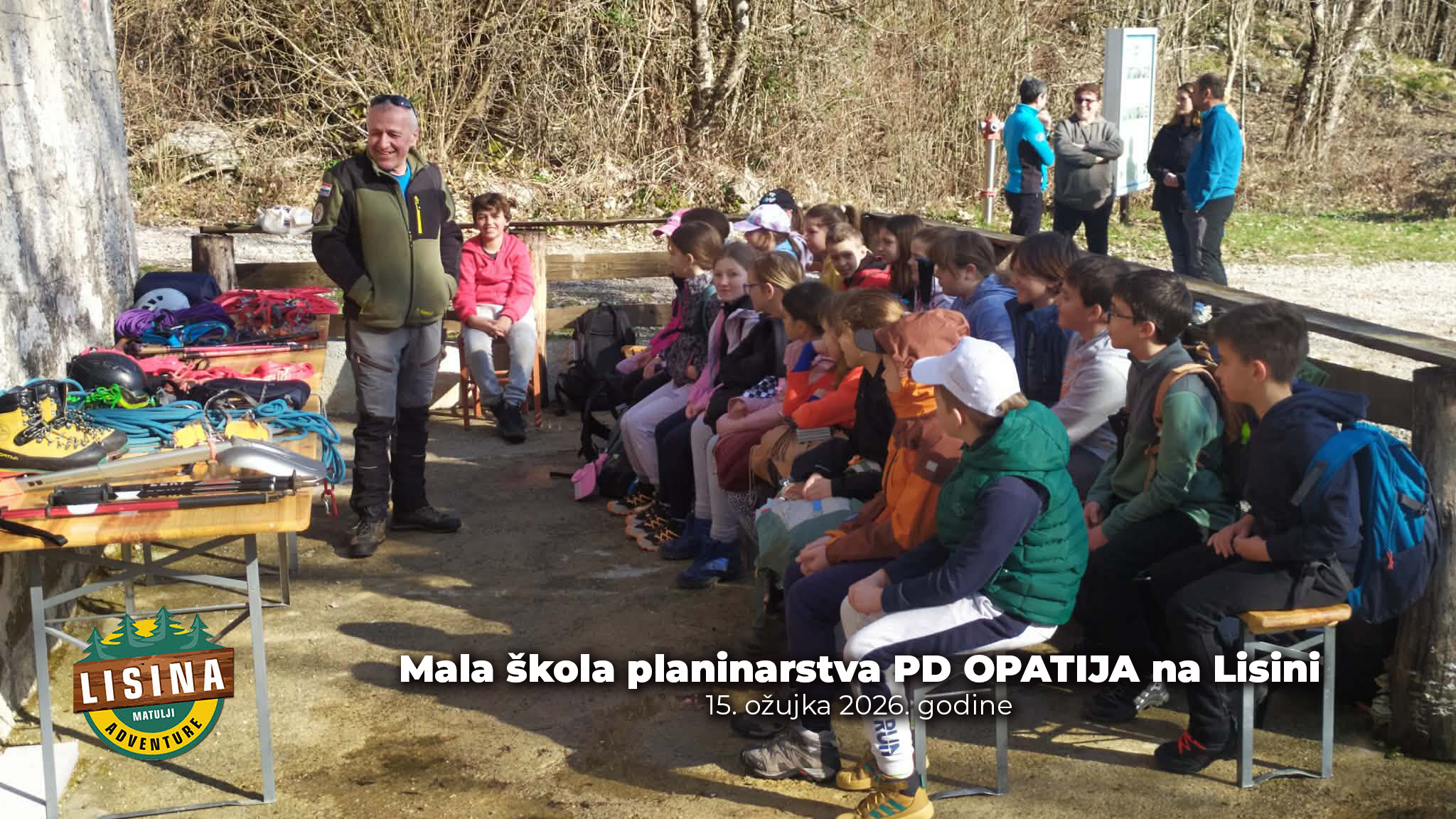 MALA ŠKOLA PLANINARSTVA PD OPATIJA NA LISINI
